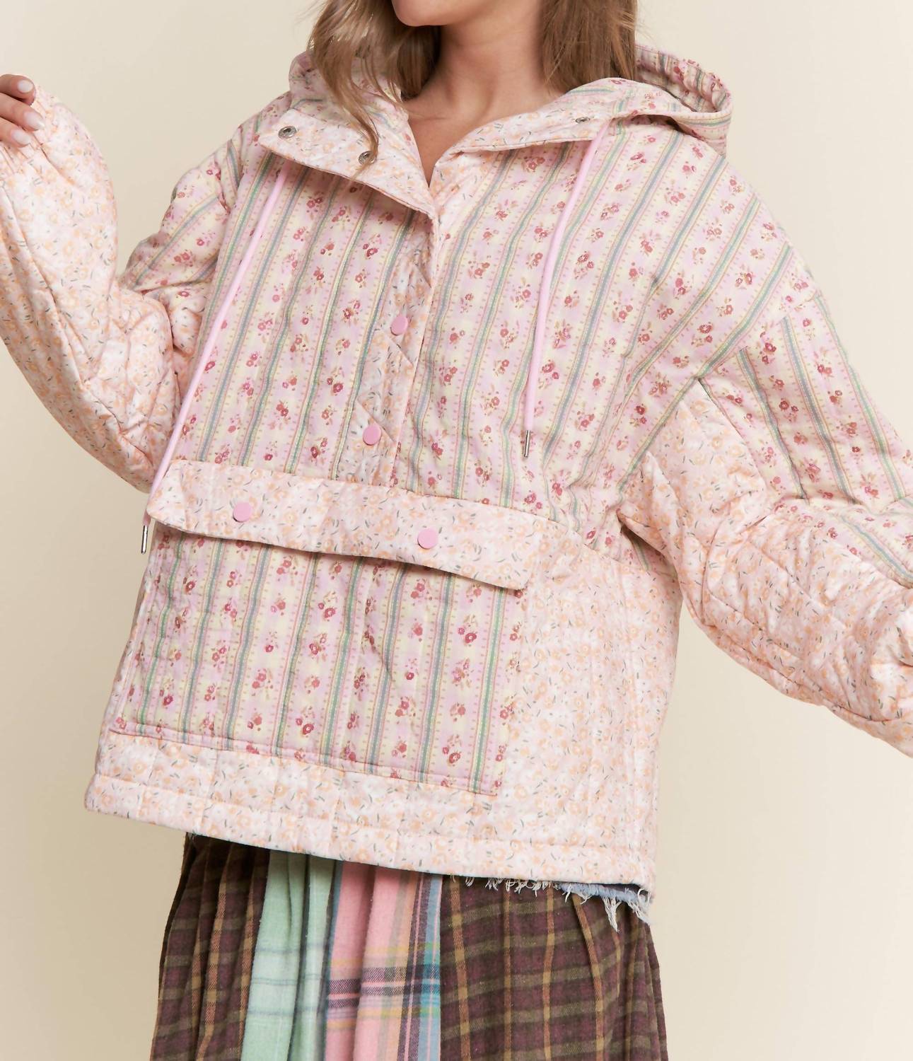 J.Nna - Floral Pattern Pull-over Sweater