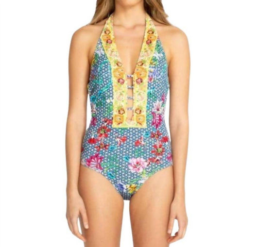 Johnny Was - Dolce Print Seaton Swim Onepiece