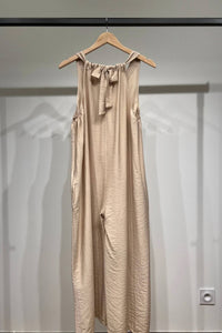 L'Emotion - Women's Sahara Breeze Tie-back Palazzo Jumpsuit