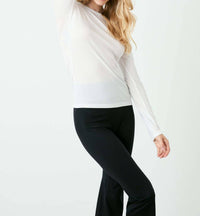 Bandier - Rivington Ribbed Long Sleeve Top