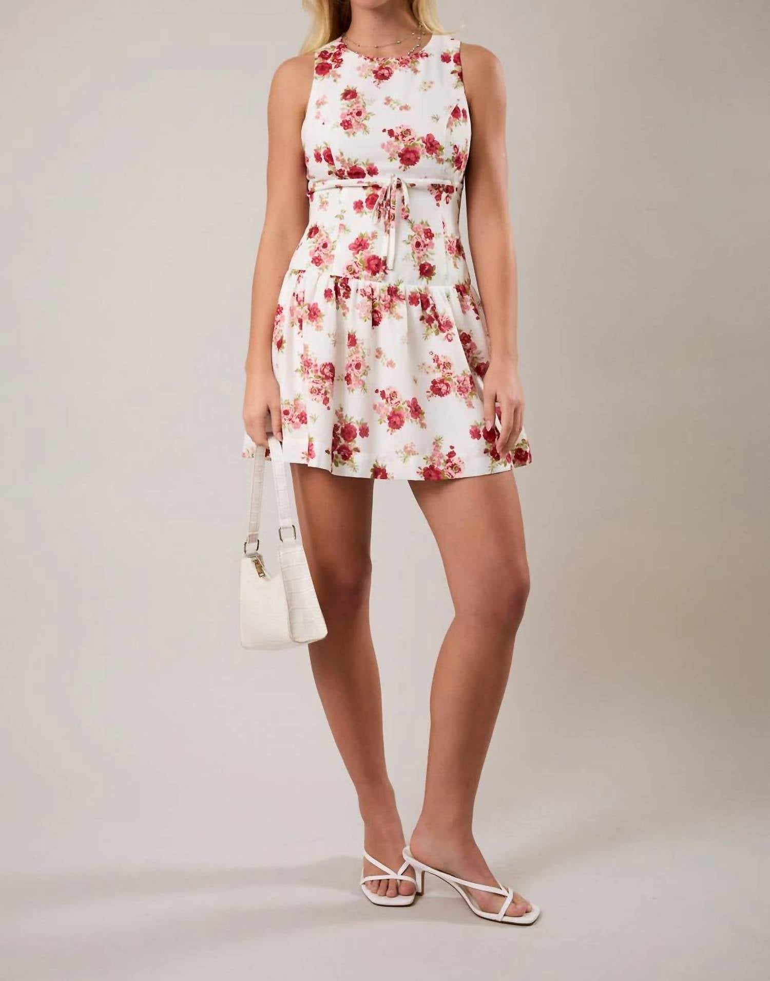 Le Lis - OPEN BACK LOW WAIST MINI DRESS