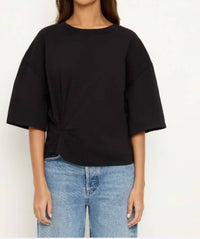 Michael Stars - Zinnia Tokyo Jersey Side Pleated Tee