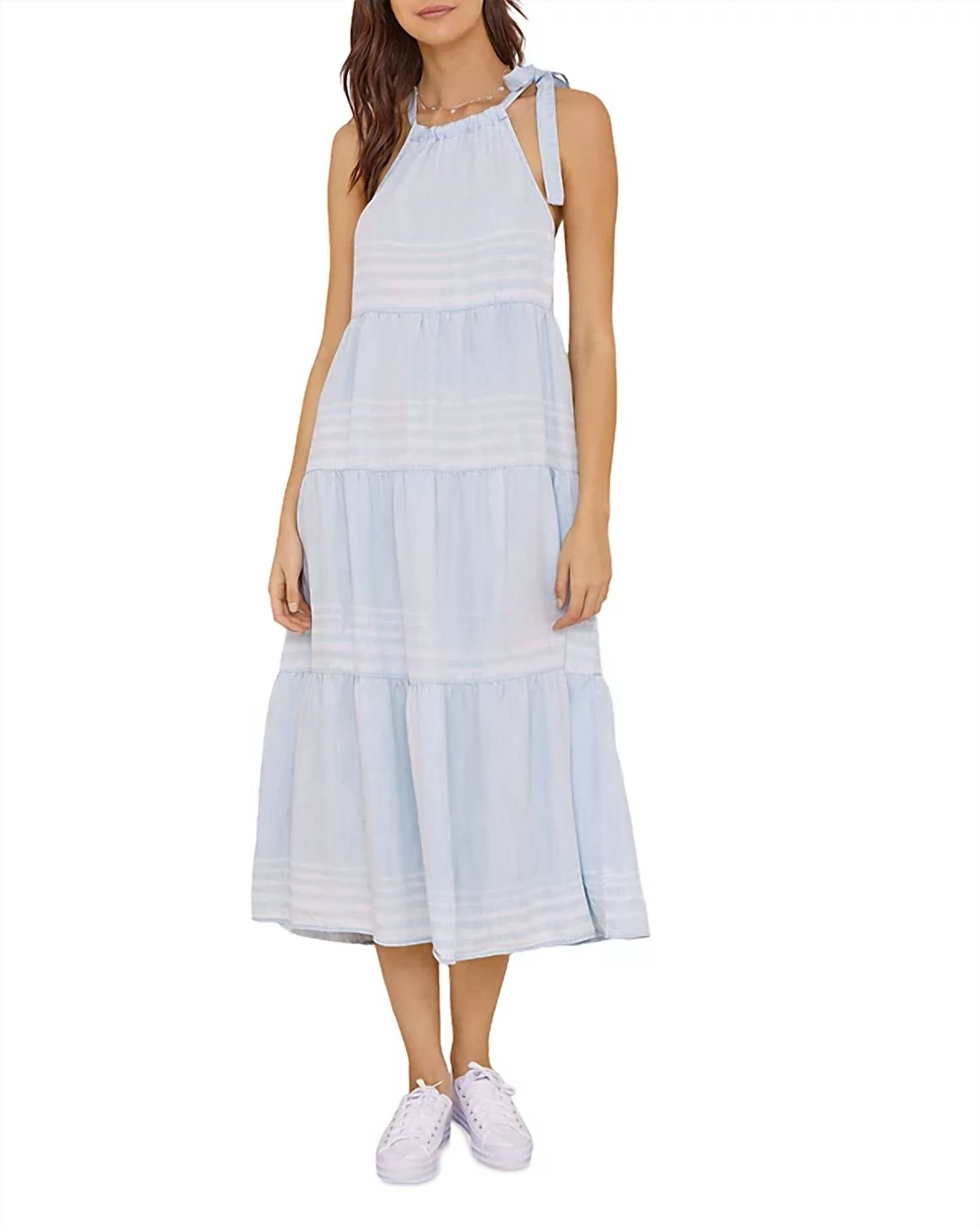 Bella Dahl - Tiered Halter Midi Dress