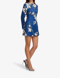 Leo Lin - Aliza Long Sleeve Petal Mini Dress