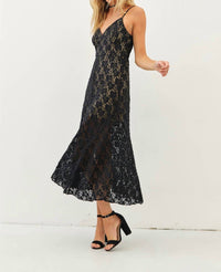 Idem Ditto - Twilight Affair Lace Midi Dress