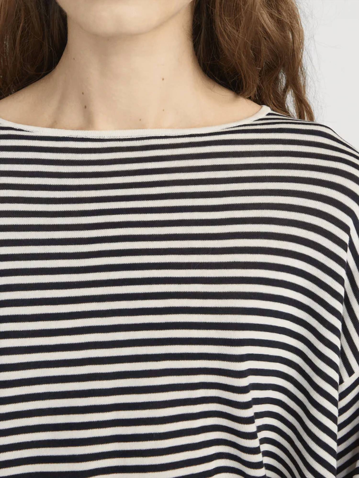 Frame - Striped Slouchy Sweater
