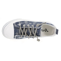 Very G Women's Aman Prints 2 Sneakers in navy - women's sneaker - detail view