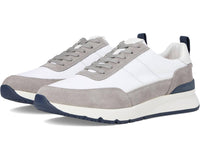 JOHNNIE-O Men's Prima Vintage Sneaker Shoe in white gray - men's sneaker