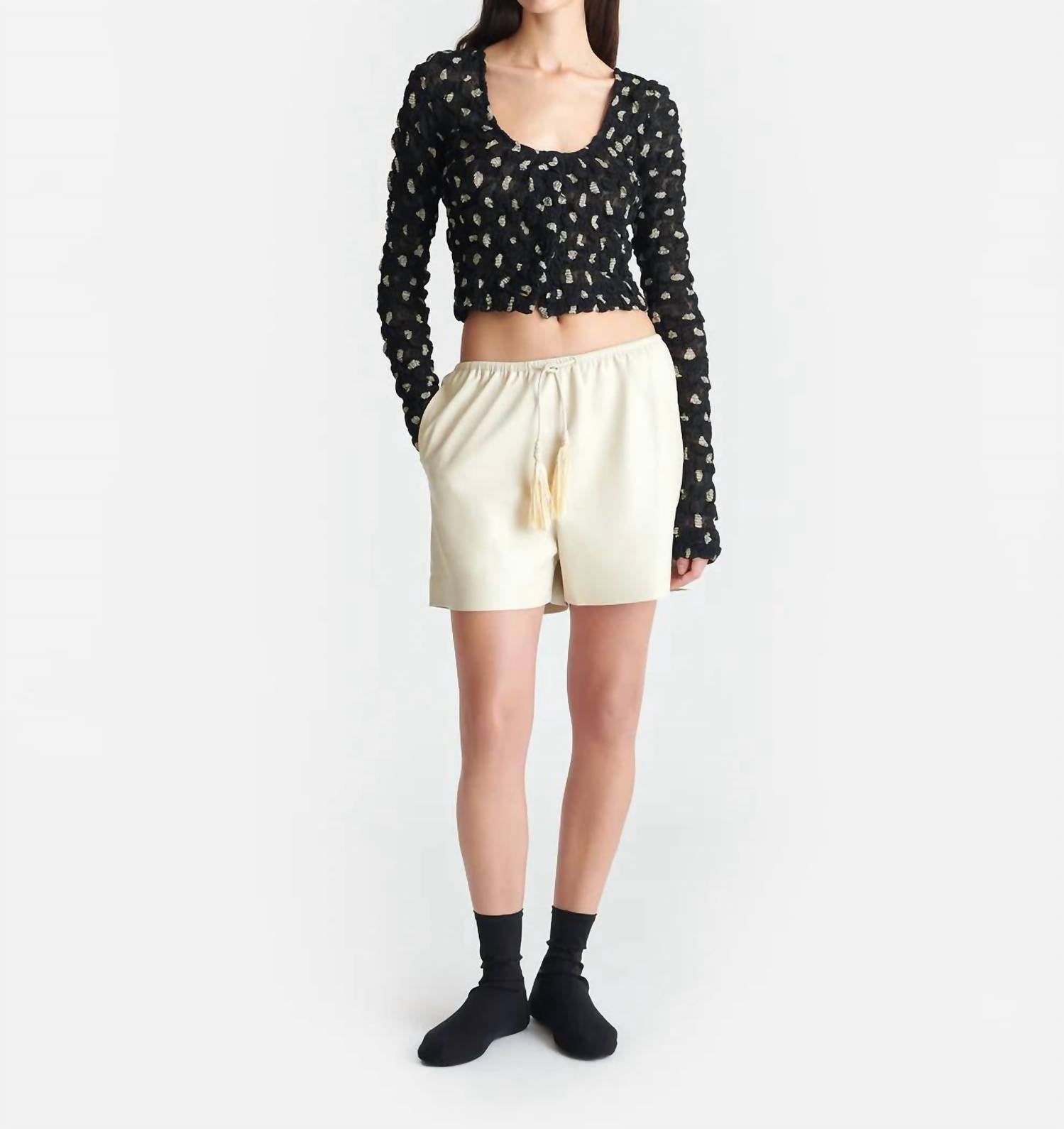 Nanushka - Aniela High Waist Shorts