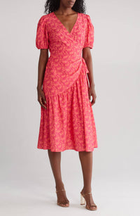Lucy Paris - Carnation Wrap Dress
