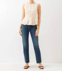Fifteen Twenty - Women's Zoyla Contrast Stitch Top