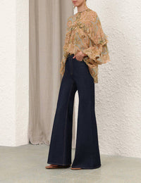 Zimmermann - Luna Flutter Blouse