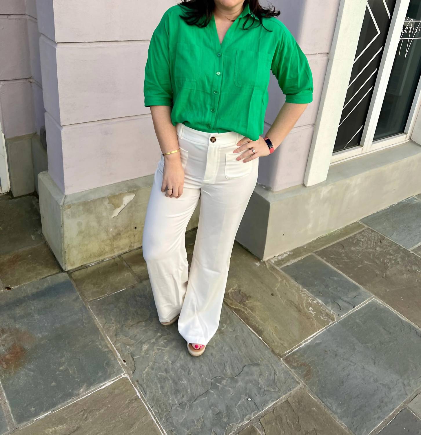 Ee:Some - STRAIGHT LEG PANTS