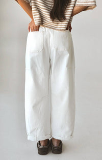Risen - Lina High-rise Barrel Leg Cargo Pant