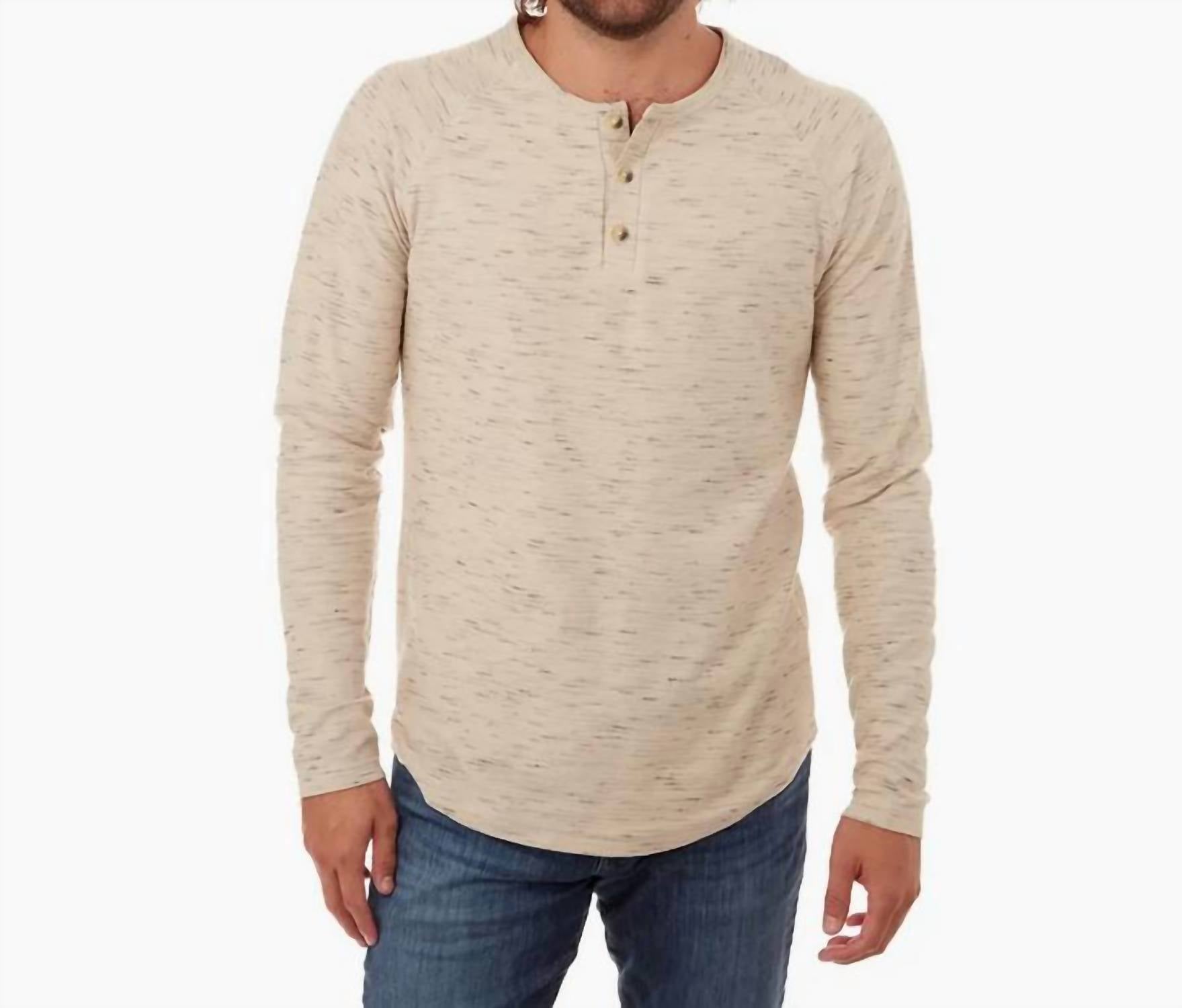 Px - Beckett Long Sleeve Henley Tee