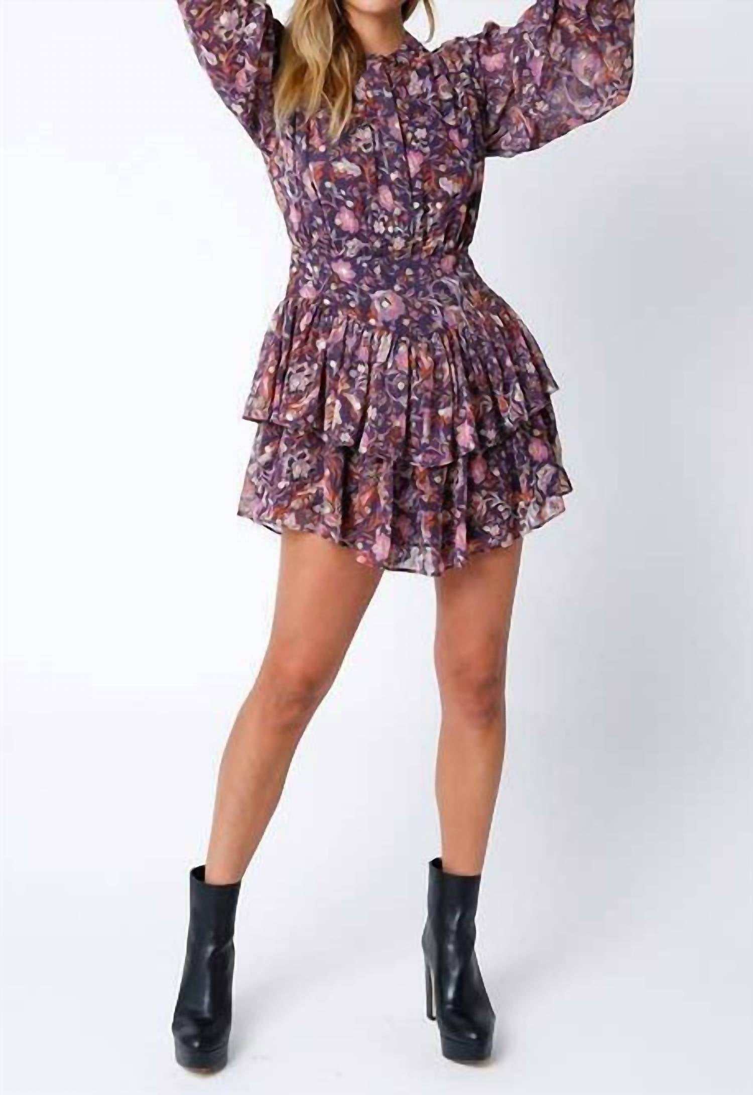 Olivaceous - Poppy Mini Dress