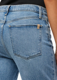 Joe's Jeans 90's Niki Boyfriend Jeans in bad habit mid wash - women's jeans - view 8