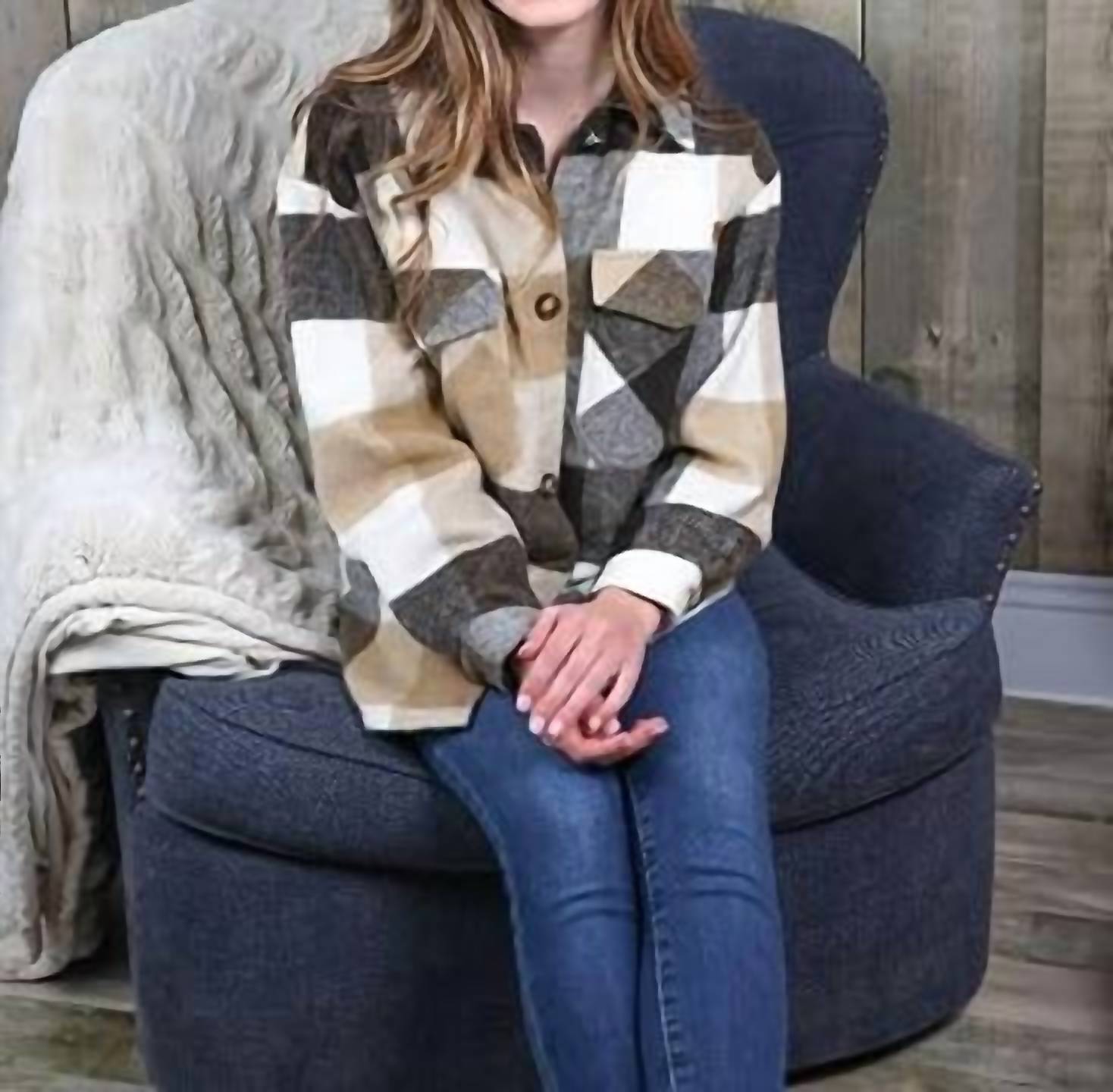 Simply Southern - Women's Sherpa Shacket