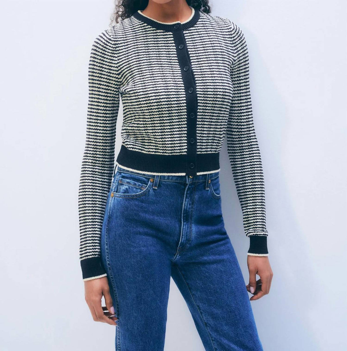 White + Warren - Boucle Cardigan
