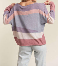 Adora - Multi Stripe Sweater