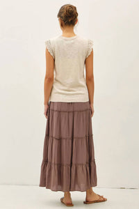 Be Cool - Clara Ruffle Sleeve Top