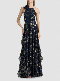 Ramy Brook - Idella Daisy Metallic Gown