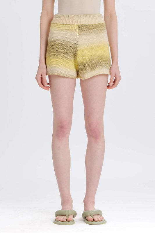 Something Navy - Poppy Ombre Sweater Shorts