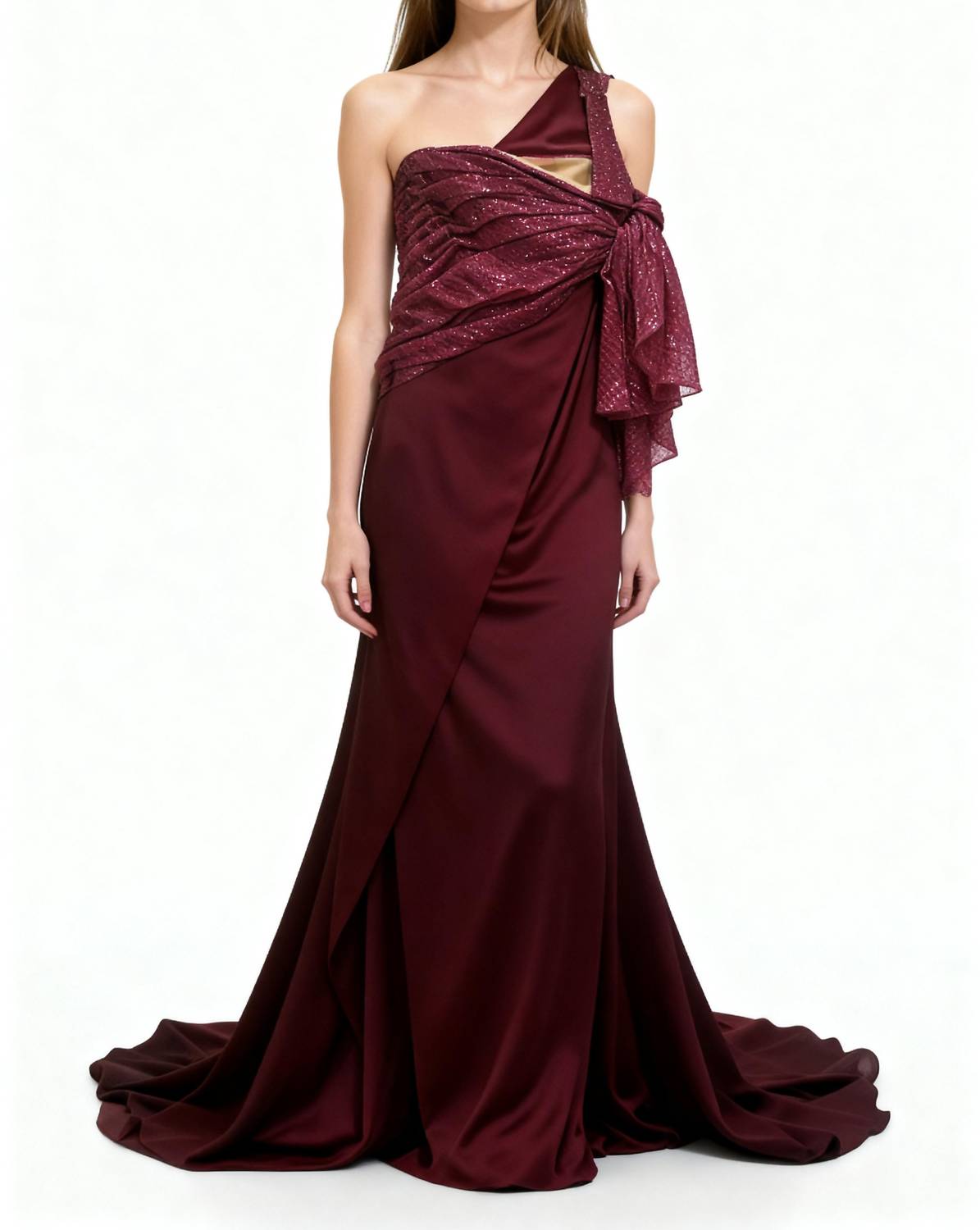 Emanuel Ungaro - One-shoulder Evening Dress
