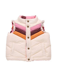 Pink Chicken - Girl's Reversible Ruffle Ellis Vest