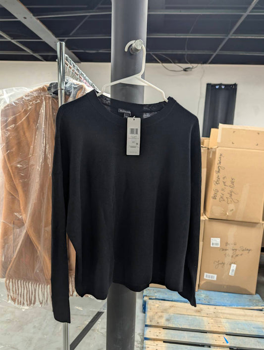 Eileen Fisher - EILEEN FISHER ROUND NECK BOXY TOP