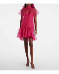 JONATHAN SIMKHAI Beaux Mini Dress in pink - women's dress