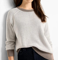 Nic + Zoe - Textured Cotton Sweater