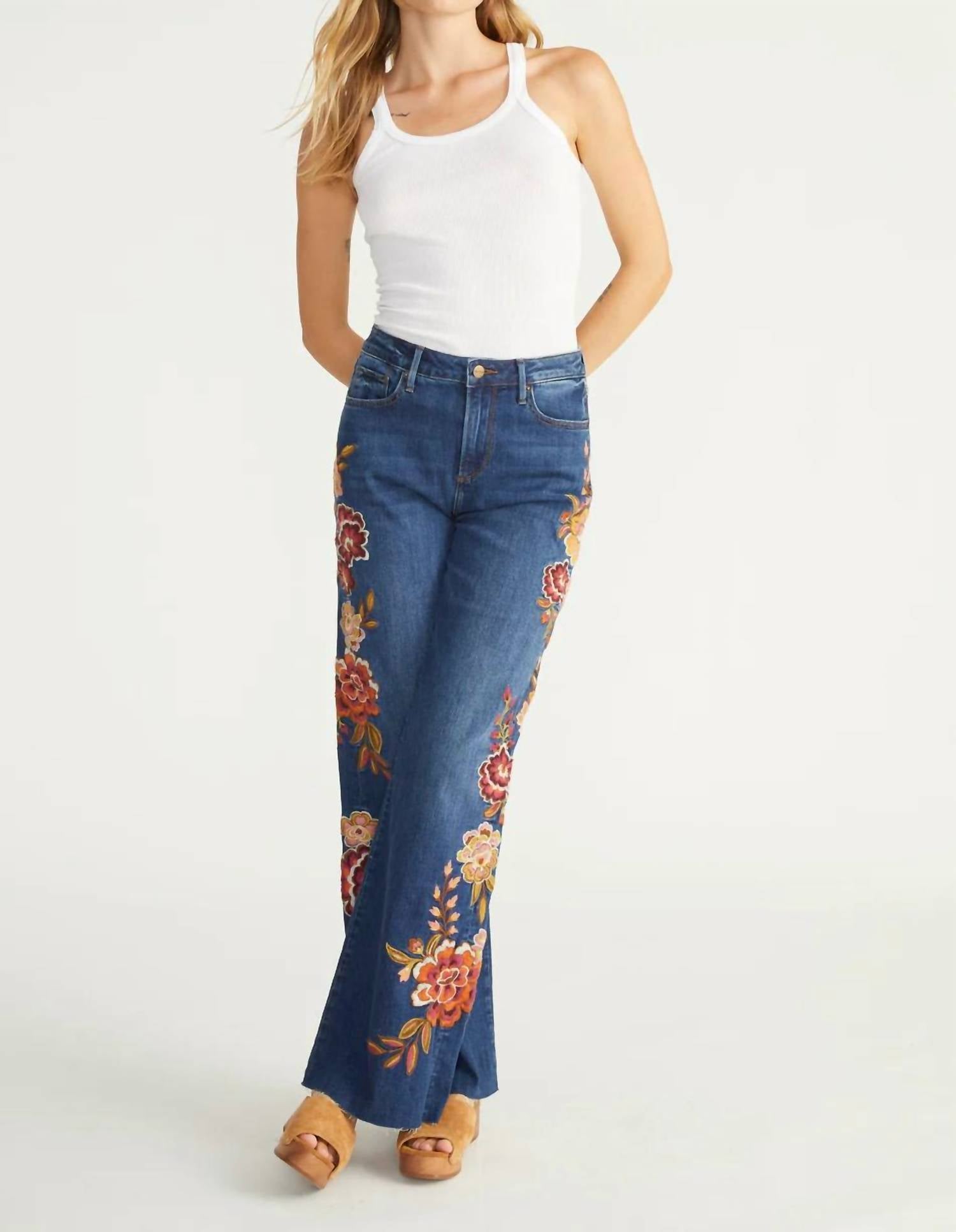 Driftwood - Charlee Wide Leg Jean