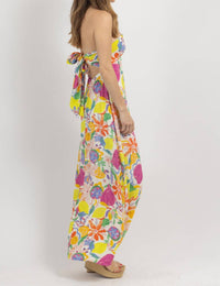 Fore Collection - Fruity Floral Maxi Dress
