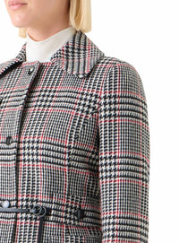 Akris Punto - Glen Plaid Wool Tweed Belted Jacket