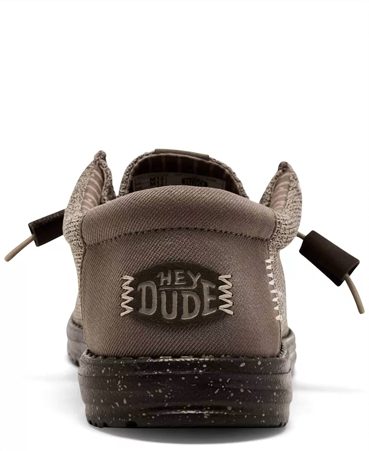 Hey Dude - Men's Wally Stretch Sox Slip-on Casual Moccasin Sneakers