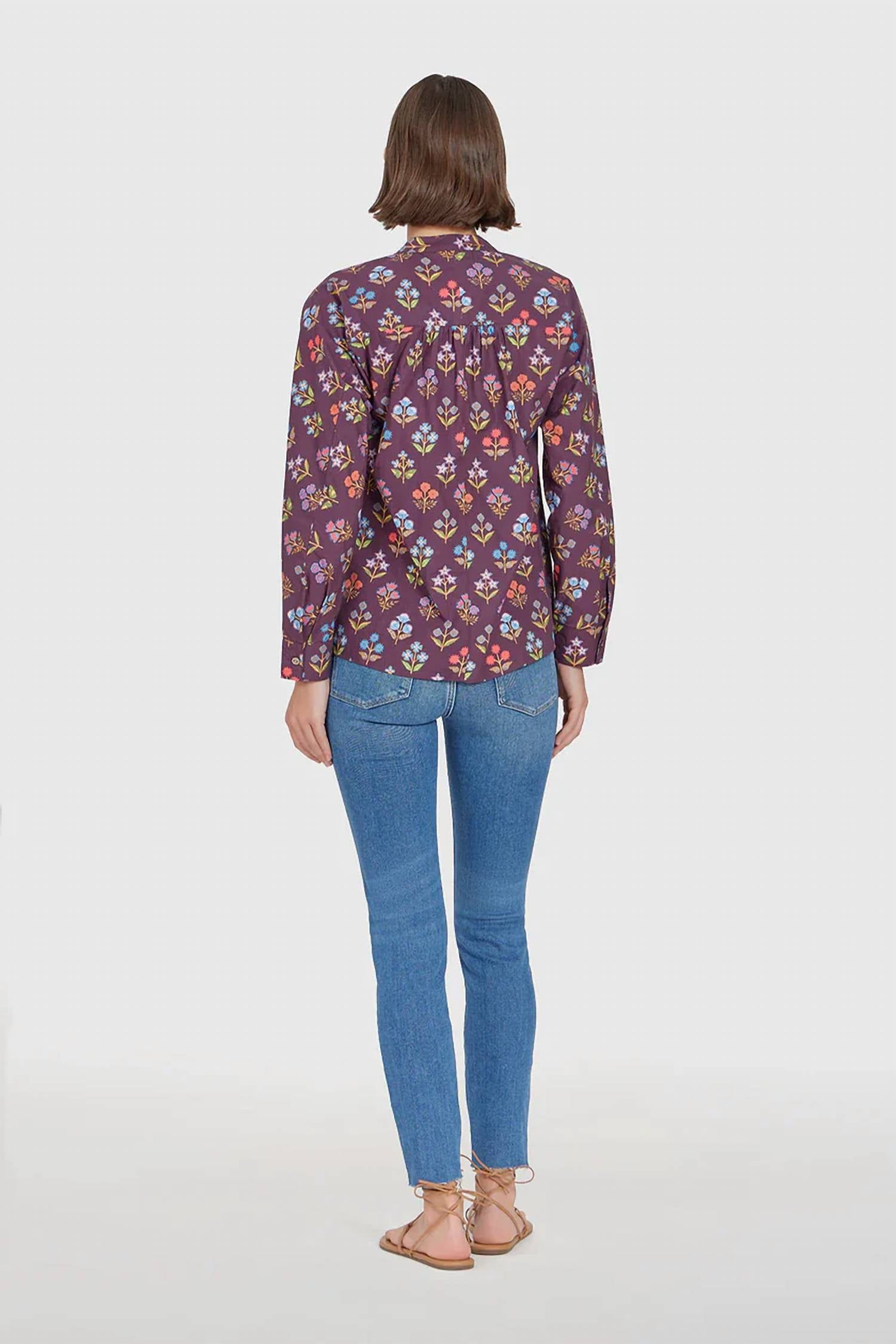 Livro - Holiday Flowers Bradley Shirt