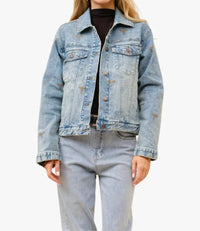 Blue B - Boot Stitch Denim Trucker Jacket