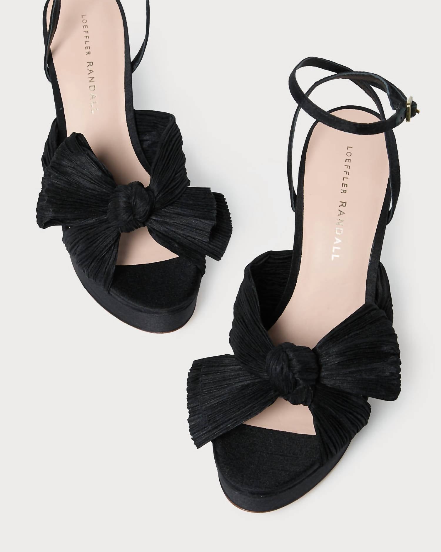 Loeffler Randall - Women's Natalia Pleated Platform Sandal