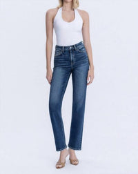 Vervet By Flying Monkey - Madison High Rise Straight Jeans