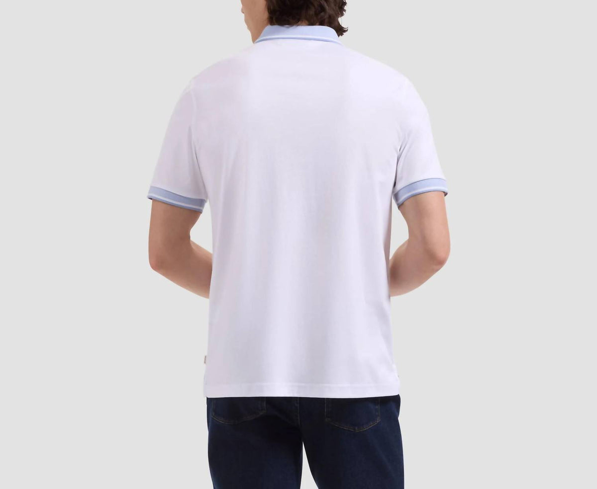 Bugatchi Uomo - Short Sleeve Three Button Polo
