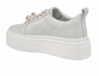 J/Slides - Women's Aria Leather Sneakers