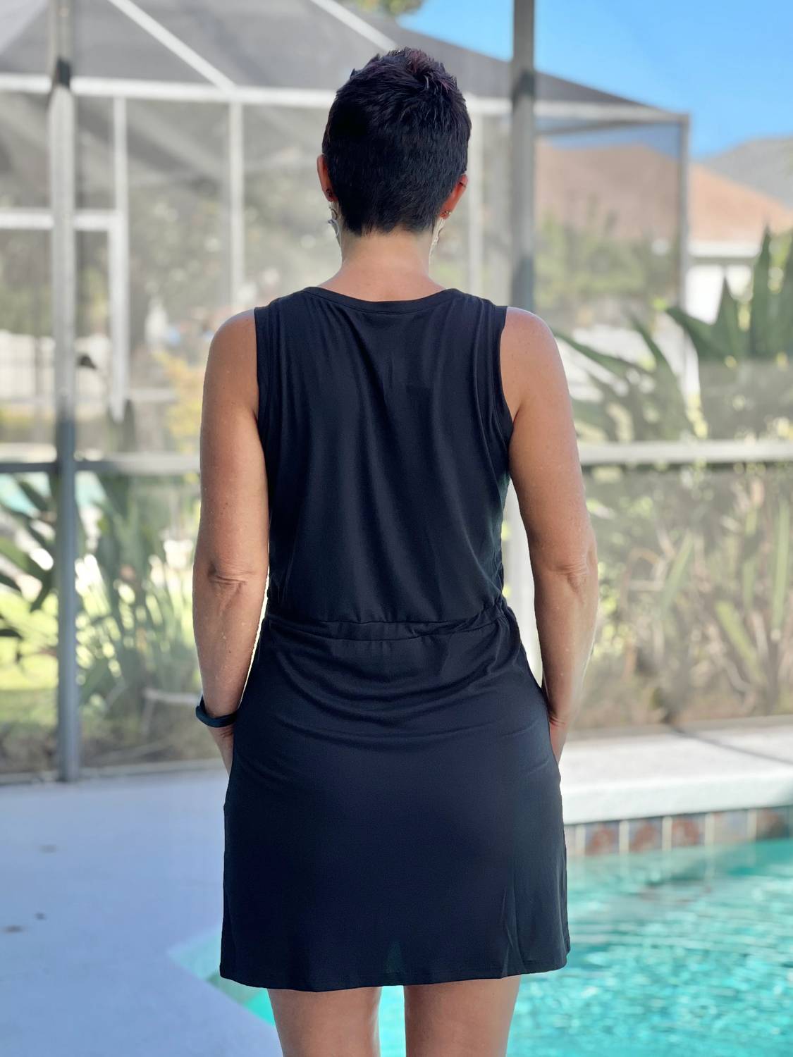 Dm Merchandising - Napa Drawstring Mini Dress