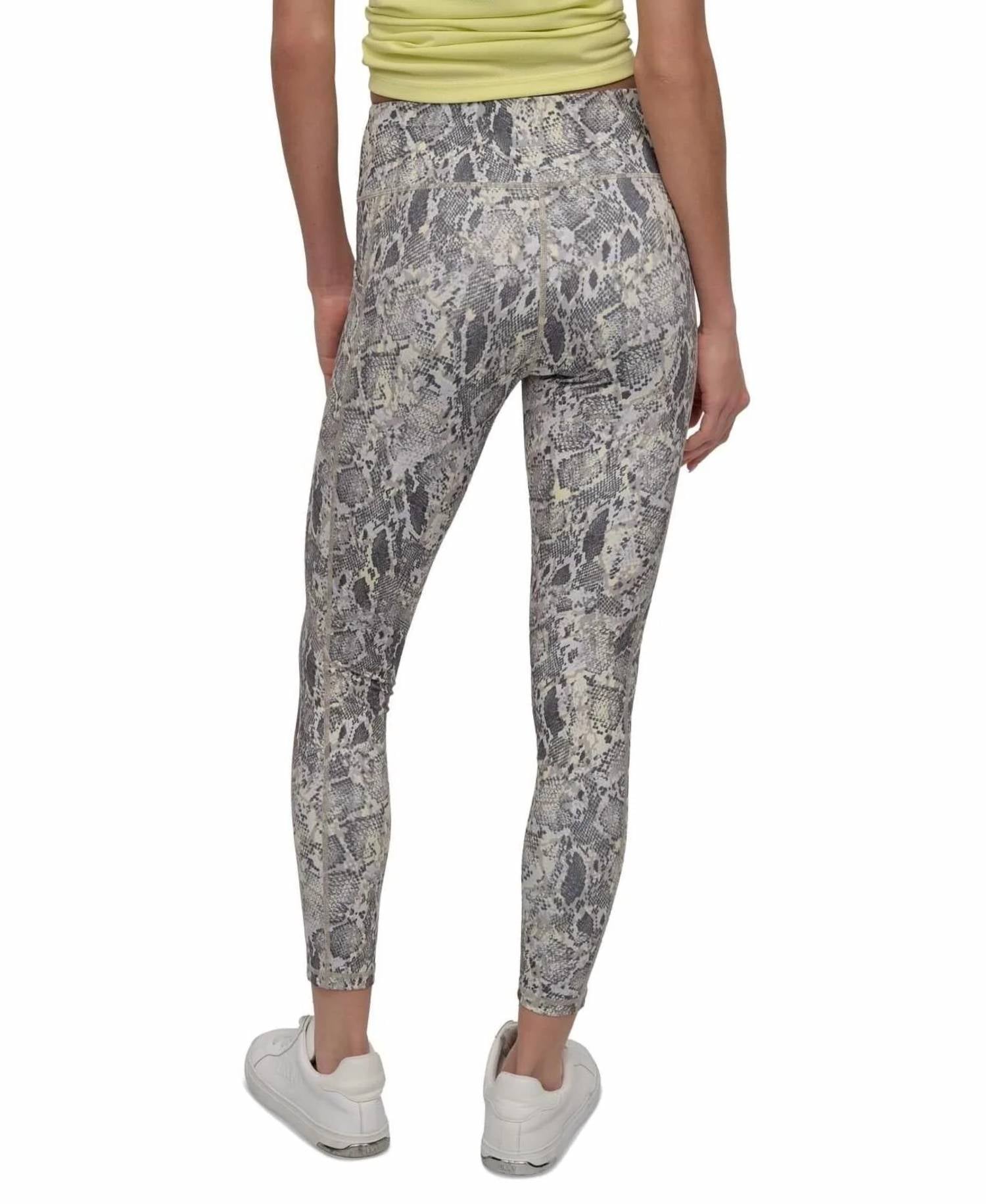 Dkny - Printed High-waist 7/8 Legging
