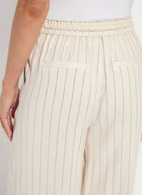 Lysse - Iria Pleated Drawstring Wide Leg Pant