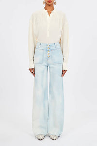 Ulla Johnson - Gwynne Wide Leg Jeans