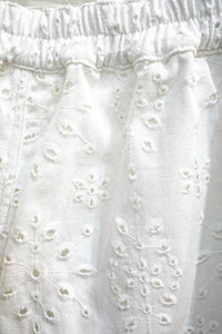 Hersy - Grace Vest Eyelet Top And Short Set