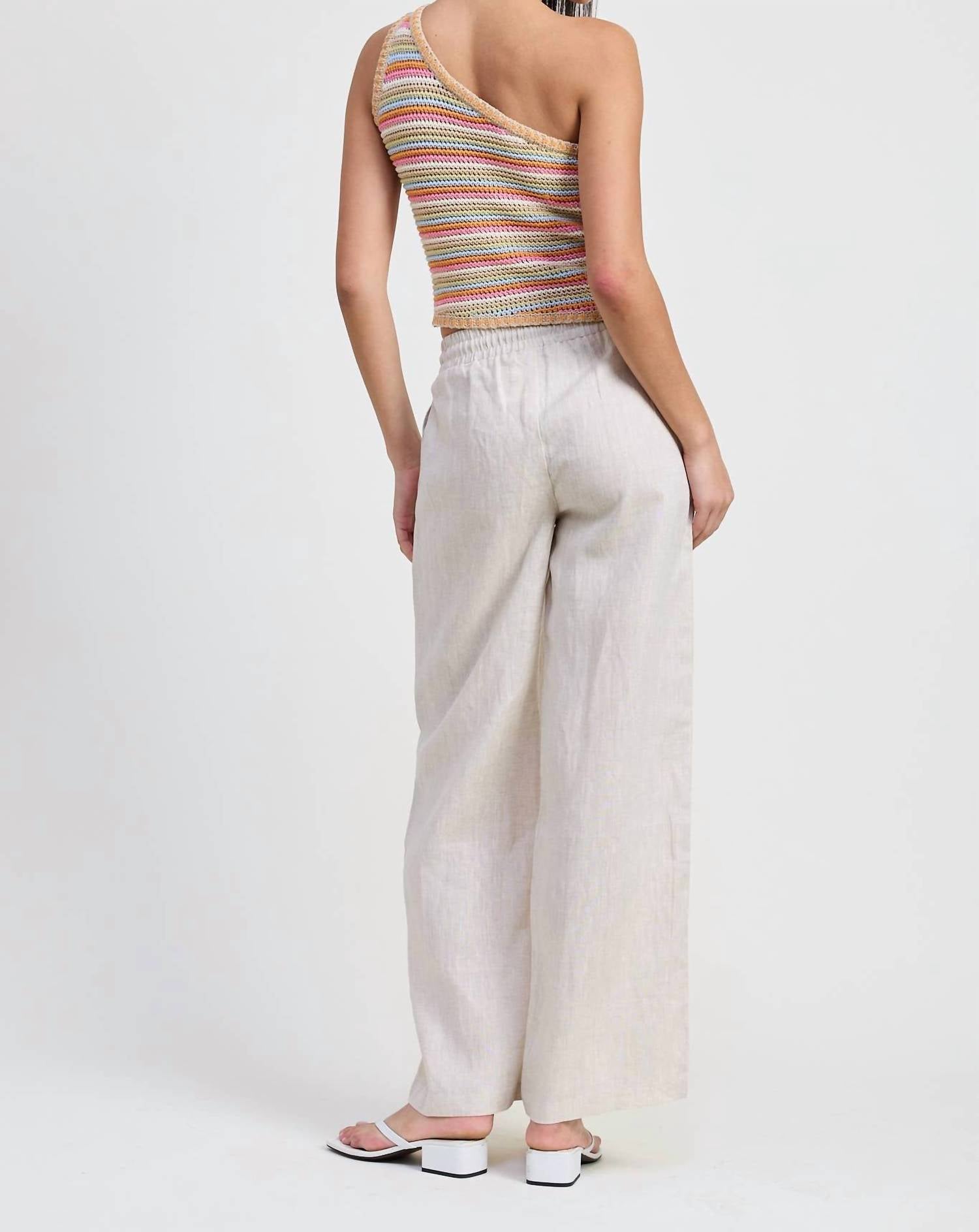 Le Lis - Kelly One Shoulder Crochet Top