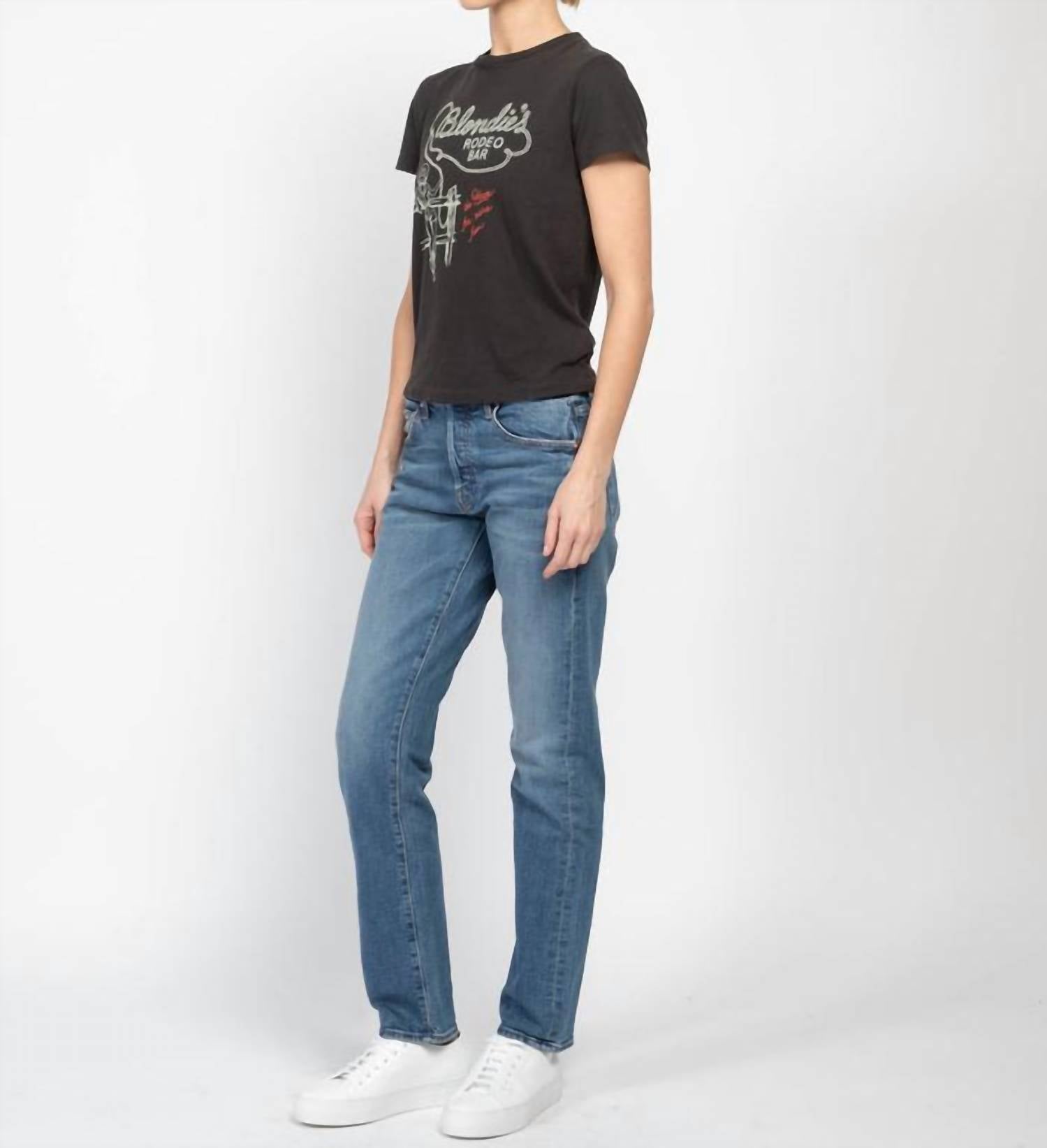 Re/Done - Classic Blondie Graphic Short Sleeve Top