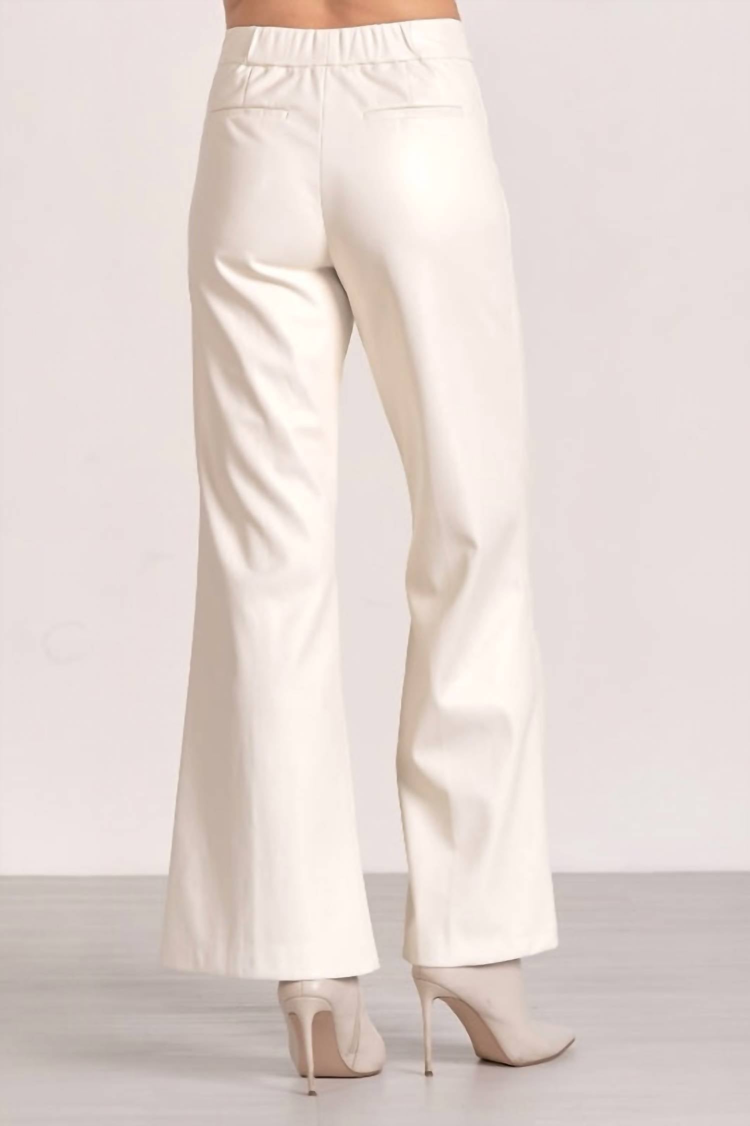 Elan - Faux Leather Pants